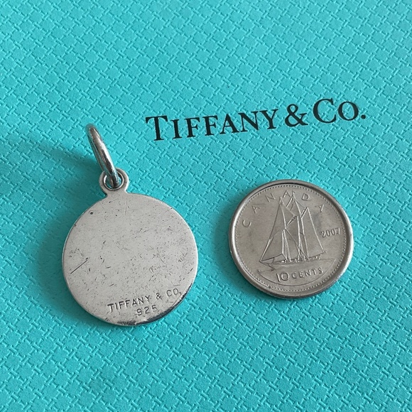 Vintage Automatic Tiffany round tag - Picture 5 of 6